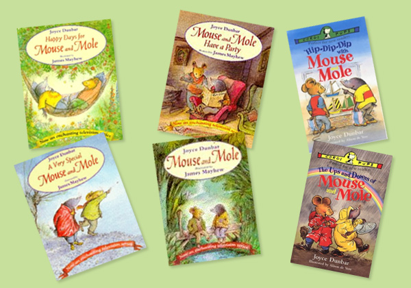 Mouse and Mole books by Joyce Dunbar and James Mayhew